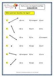 Grade 3 Maths Worksheets 14 1 Geometry Points Lines Line Segments And Rays Geometry Worksheets 3rd Grade Math Worksheets 4th Grade Math Worksheets