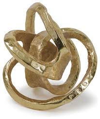 4.8 out of 5 stars 88. Metal Knot Gold Contemporary Decorative Objects And Figurines By Hedgeapple Houzz