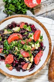 Salade Detox Betterave Pamplemousse Avocat Vite Mon Marche En 2020 Salade Betterave Betterave Recette