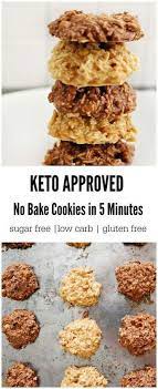 Keto No Bake Cookies In 5 Minutes 2 Ways Only 2 Carbs Recipe Keto Recipes Easy Keto Diet Recipes Keto Dessert Recipes