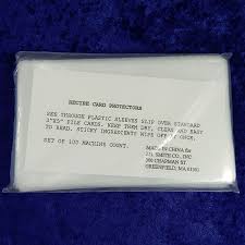 Recipe Card Protectors 3 X 5 Plastic Sleeves Pack Of 100 Vintage Jhsmithco Recipe Cards Cards Recipes