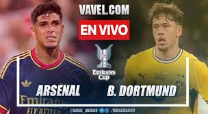 Arsenal 0-0 Borussia Dortmund EN VIVO, Emirates Cup