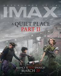 The sequel film was written and directed by john krasinski and stars emily blunt, millicent simmonds. Imax Unveils Exclusive A Quiet Place Part Ii Poster