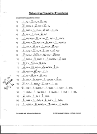 Balancing chemical when you find difficulty in balancing the equation in the balancing chemical equations worksheet, you can miss it with a fraction of ½ and that will easily. Practice Chemical Equations Worksheet Printable Worksheets And Activities For Teachers Parents Tutors And Homeschool Families