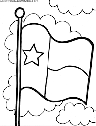 Blank coloring pages of each flag too. Texas Flag Coloring Page Coloring Home