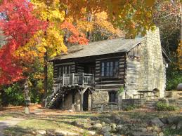 Pere marquette state park is located at 13112 visitor center ln., grafton, il 62037, and you can learn more about it on the illinois department of natural resources website. Autumn Trees With Log Stone House Pere Marquette State Park Grafton Il Stone Cottage Grafton Grafton Illinois