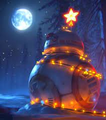 Bb 8 At Christmastime Star Wars Art Star Wars Christmas Star Wars Wallpaper