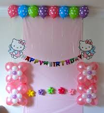 When dealing with the former or wanting to spoil the latter despite their protests, dreaming up the perfect birthday gifts, parties, and meals can. Party Balloons Banner Hello Kitty Birthday Party Diy Birthday Decorations Surprise Birthday Party Decorations