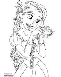 Rapunzel coloring pages disney coloring sheets frozen coloring pages disney princess coloring pages disney princess colors halloween coloring pages disney colors cartoon coloring pages coloring book pages. Tangled Coloring Pages Disneyclips Com