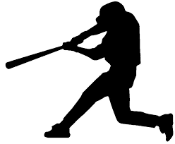 Baseball Batter Clipart Black And White Baseball Silhouette Silhouette Baseball Mickey Mouse Silhouette