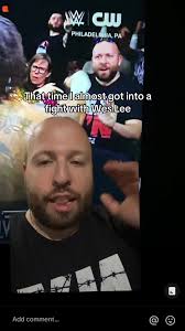 That time I almost got into a fight with Wes Lee #wwe #tickpick  #tickpickpartner #greenscreen