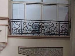 A balcony railing planter is an ornamental container for growing plants that can be placed on or next to a balcony railing. China Iron Company Fancy Steel Metal Aluminium Wrought Iron Balcony Iron Railing Iron Balustrades Design Hc 5 Door Window Grates Aliexpress