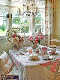 Frills and ruffles lend to a comfortable and soft space. 26 Ways To Create A Shabby Chic Dining Room Or Area Shelterness