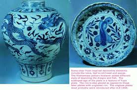 Vietnamese blue and white and enamelled wares