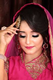 Beautiful Eyes Black Hairs My Pink Lips And Pink Dress Queen Like I Look So Rare Makeup Bridal Best Bridal Makeup Bridal Makeup Bridal Hair And Makeup