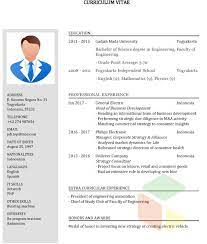 Download Contoh Cv Pdf Doc Update Format Cv Kosong Bahasa Inggris Cv Kreatif Template