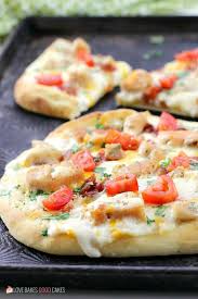Chicken Bacon Ranch Naan Bread Pizza Recipe In 2020 Naan Bread Pizza Naan Bread Chicken Bacon Ranch