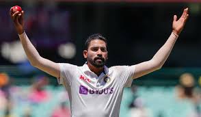India's mohammed siraj, centre, is congratulated by teammates after taking his fifth wicket against australia on day 4 of the fourth test at the gabba on monday, january 18. Siraj Is Find Of Australia Test Series Says Coach Ravi Shastri The Week