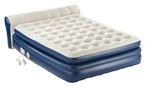 Aerobed Premier Air Mattress With Headboard And Built In Pump Headboards For Beds Air Matress Air Mattress