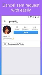Instagram explains that after 30 days of your account deletion request, your account and all your information will be permanently deleted, and you won't be able. Cancel Requests Followers Unfollower For Instagram For Android Apk Download