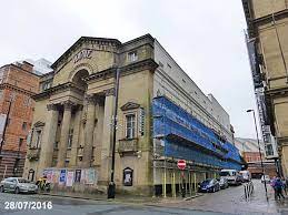 The theatre royal in manchester, england, opened in 1845. Theatre Royal