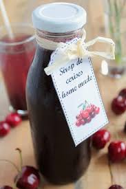 Sirop De Cerises Home Made Chocociframboise Le Blog Cerises Au Sirop Sirop Recettes De Sirop