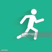 These icons are easy to access through iconscout plugins for sketch, adobe xd, illustrator, figma, etc. Running Man Icon Silhouette With Shadow Vector Illustration Clipart Images