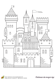 Page 2 Sur 24 Sur Hugolescargot Com Coloriage Chateau Dessin Chateau Coloriage