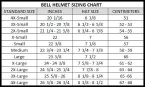 Motorcycle Helmet Sizing Chart Bell Disrespect1st Com