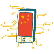 Digital usually refers to something using digits, particularly binary digits. Digital China Merics