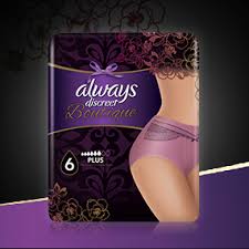 Always Discreet Boutique Underwear Incontinence Pants Large
