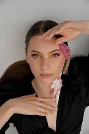 Model Anna Salimon singer Make up Maya Micallef Mattocks Photo credit  Roberto Runza