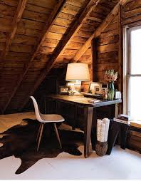 If you want a truly cool attic, you can convert it to conditioned space. 53 Cool Attic Home Office Design Inspirations Digsdigs
