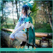 Game Genshin Impact Project Venti Cosplay Costume Anime Fancy Outfits Genshin Impact Cosplay Cosplay Costumes Fancy Outfits