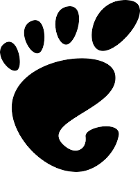 File Gnomelogo Footprint Svg Wikimedia Commons Free And Open Source Desktop Environment Transparent Cartoon Jing Fm