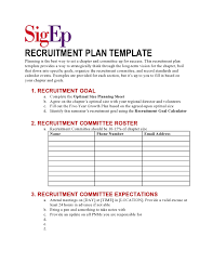 An example is the at&t case study at the beginning of the chapter. 30 Best Recruitment Plan Templates Examples Templatearchive