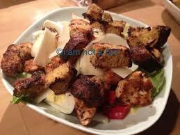 Dukan Caesar Salad I Am Not A Girl Rezepte Dukan Diat Diat