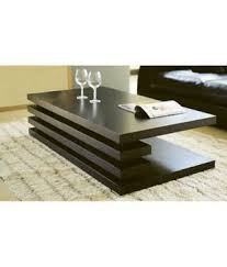 Go through these designer coffee tables and centre table online that will take your breath away available only at fabuliv. Furnish Living Brown Centre Table Buy Furnish Living Brown Centre Table Online At Best Prices In India Coffee Table Living Room Leather Corner Table Designs