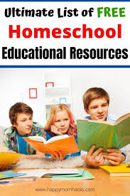 Don't worry you can find ways to save money on a homeschool curriculum and feel good. Free Homeschool Resources Printables Curriculum Happy Mom Hacks