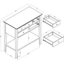 5 Drawer Console Table Acoustic Aqua Threshold Blue Console Table Rustic Console Tables Drawer Shelves