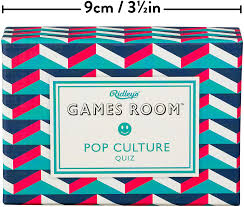 From true crime to video game history, the possibilities really are endless. Buy Ridley S Pop Culture Trivia Deck Quiz 140 Card Question Guess Game Online In Hong Kong B07ms7bd6w