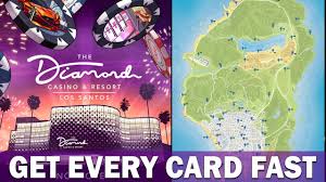 Aug 11, 2021 · the above map shows the locations for all 54 gta online playing cards, which you should click on to expand and make it easier to follow. The Fastest Way To Get All Hidden Playing Cards In Gta 5 Online Casino Dlc Youtube