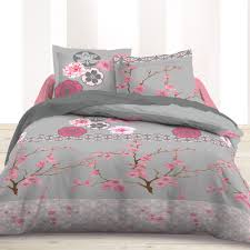 Parure De Couette Sakura Avec Fleurs De Cerisier Bed Bedroom Bed Pillows