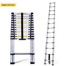 Check spelling or type a new query. Equal Advance Finger Protect Telescopic Aluminium Ladder 15 Feet Buy Online
