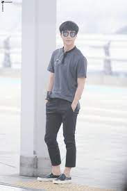 150816 Exo Lay Zhang Yixing Incheon Airport To Hong Kong Airport Exom Fashion Style Exo Airport Fashion Exo Fashion Lay Fashion