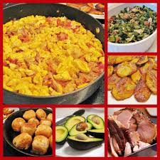Jamaican Christmas Breakfast Including Fried Dumplings Baked Ham Jamaican Recipes Jamaican Cuisine Recipes