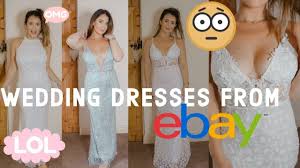 Wedding Dress Try On Haul Buying Wedding Dresses From Ebay Omg Wedding Beauty Routine Wedding Beauty Checklist Wedding Beauty