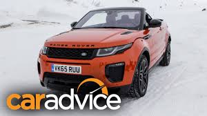 2017 Range Rover Evoque Convertible Review Youtube