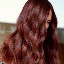 Blonde foils with dark red violet shadow underneath. 6 Autumnal Red Brown Hair Ideas Formulas Wella Professionals