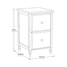Knob Hill 2 Drawer Wood File Cabinet In Antique Cherry Kh30